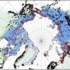 Arctic human impact map